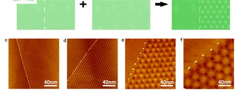 Structures Of Graphene Layers With A Tilt Grain Boundary On The First Download Scientific