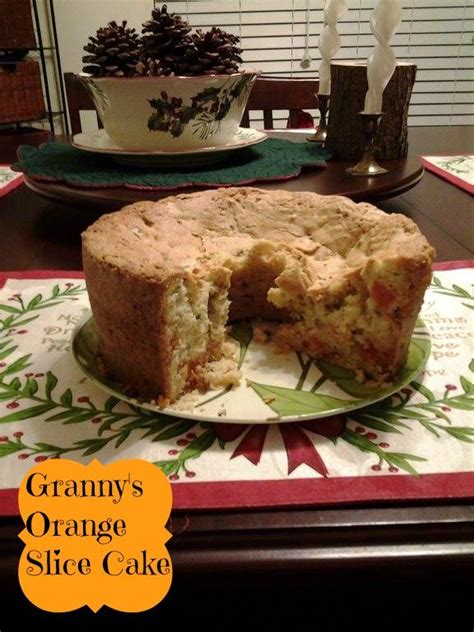 Orange Slice Cake Recipe