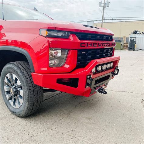 Prerunner Winch Bumper Chevy Silverado 20195 2023 Lucky Customs