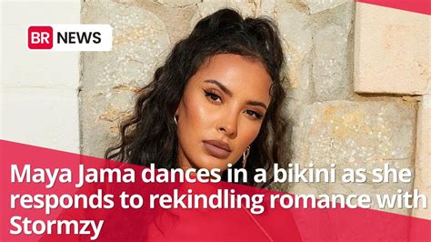 Maya Jama Dances In A Bikini As She Responds To Rekindling Romance With