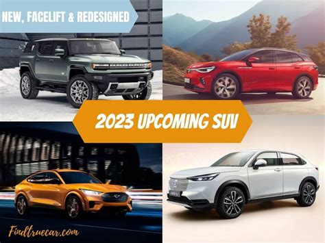 2023 Upcoming SUVs | New, Refresh & Redesigned