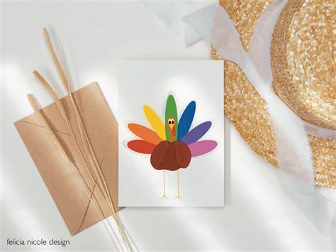 PRINTABLE Thanksgiving Cards for Kids, Happy Thanksgiving Card, Turkey ...