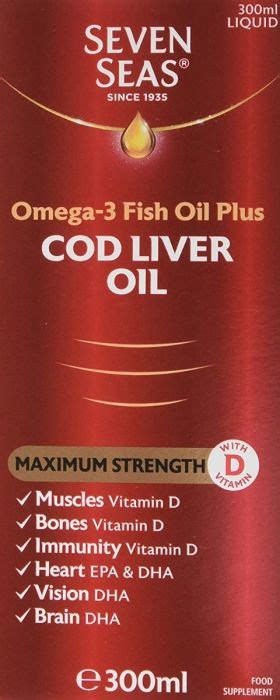 Seven Seas Pure Cod Liver Oil Extra High Strength Ml Chemist U