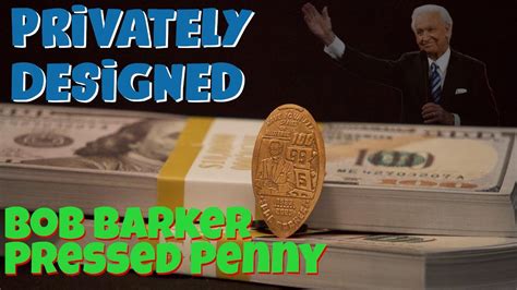 Bob Barker Memorial Pressed Penny Privately Designed Youtube