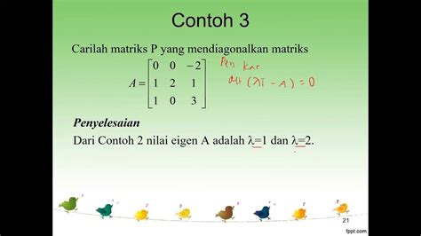 Diagonalisasi Matriks Youtube