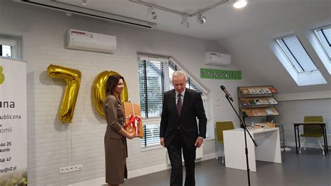 Jubileusz 70 Lecia Gminnej Biblioteki Publicznej W Serokomli Senator