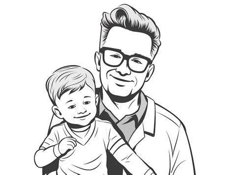 Father S Day Fun Coloring Sheet Coloring Page