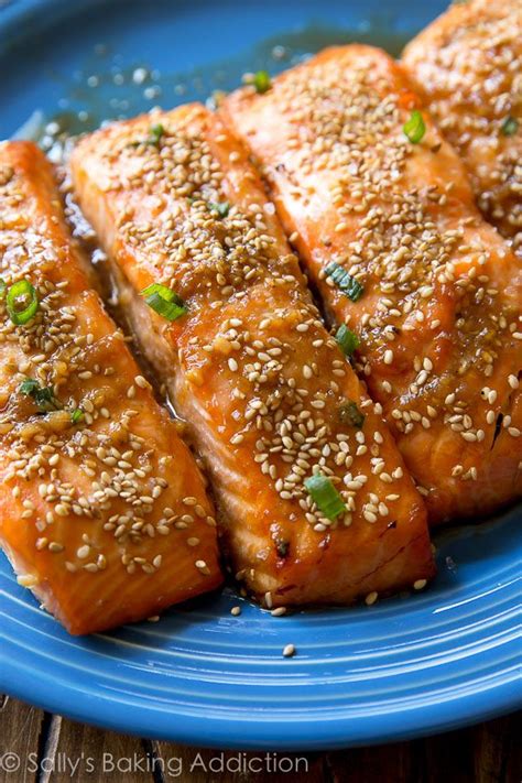 Easy Maple Sesame Salmon Sally S Baking Addiction