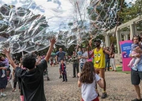 Santo André recebe Festival de Bolhas Gigantes