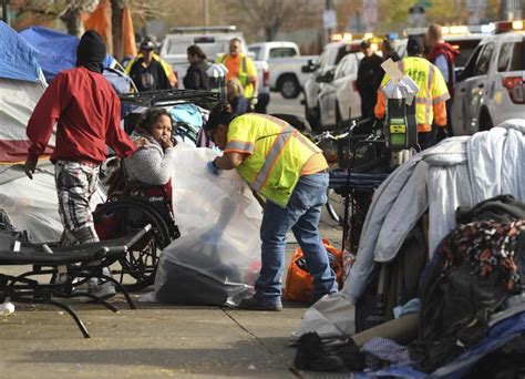 Denver Cleans Up Homeless Camps Near Downtowns Samaritan House