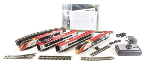 Hornby R Pendolino Train Set With Class In Virgin Trains