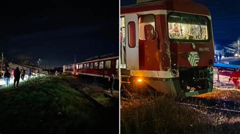 Un Nou Accident FEROVIAR Grav Un Tren Cu Zeci De Pasageri A Lovit Un