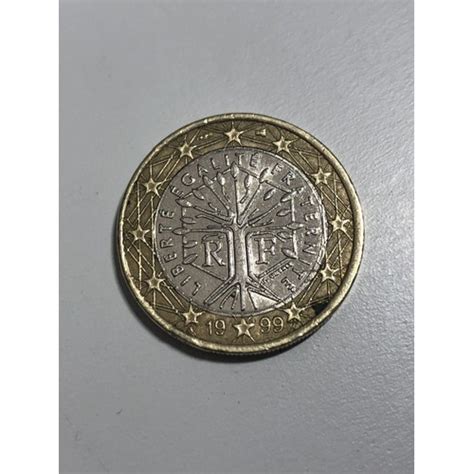 Pièce 1 euro 1999 arbre de vie Numismatique Rakuten