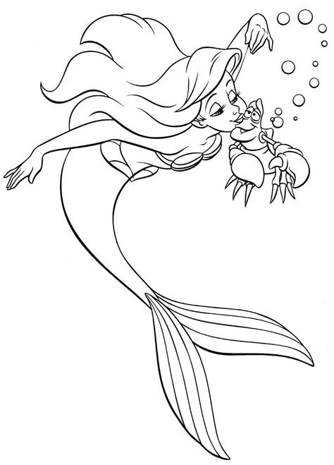 Desenhos De Ariel Para Colorir Desenhos Para Colorir