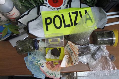 Polizia Arresta Coppia Di Conviventi Per Spaccio Di Droga