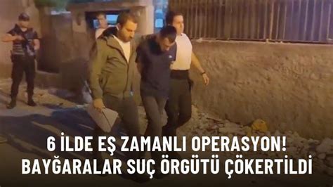 Adana Merkezli Ilde E Zamanl Operasyon Bay Aralar Su Rg T