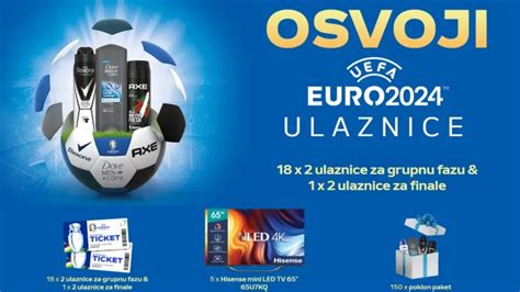 Unilever Nagradna Igra Osvoji UEFA EURO 2024 Ulaznice