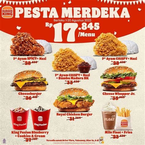 Daftar Promo Makanan Dan Minuman Agustus