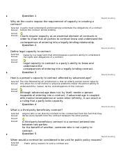 Chapter6 Business Law Docx Question 1 Needs Grading Why Do The Courts