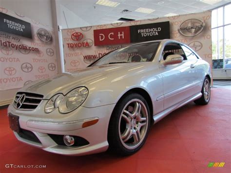 Iridium Silver Metallic Mercedes Benz Clk Coupe