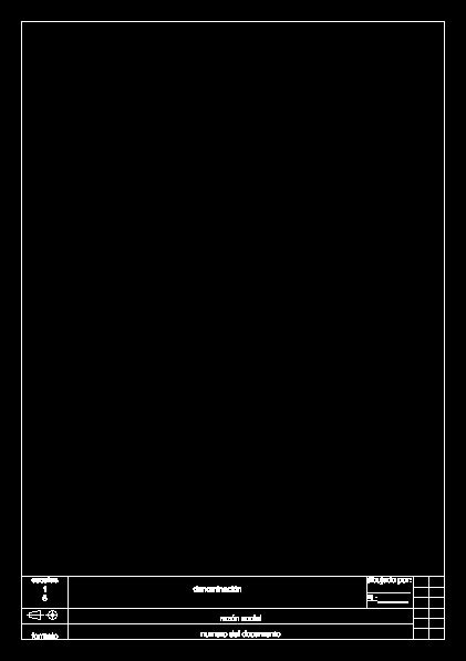 Hoja A En Autocad Librer A Cad