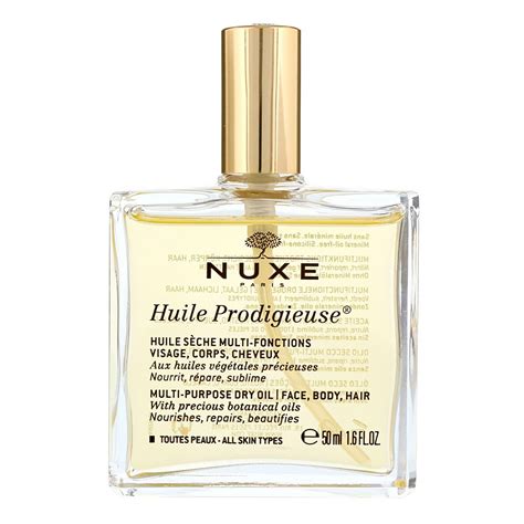 Nuxe Huile Prodigieuse Multi Purpose Dry Oil For Face Body Hair For