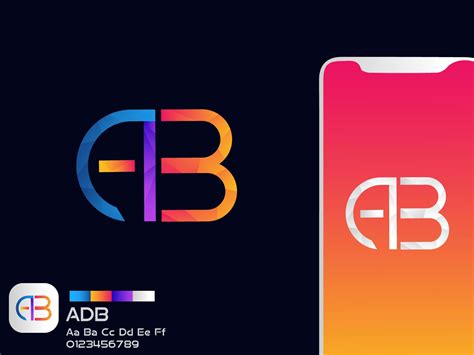 ADB Latter Mark Logo design | Logo design, Branding design logo, ? logo