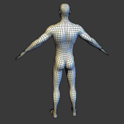 Humanoide Listo Para Mudbox Modelo D Max Obj Unknown Fbx