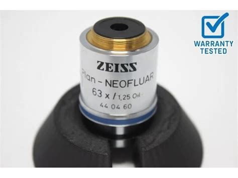 Zeiss Plan Neofluar X Oil Microscope Objective Unit