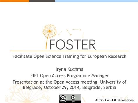 Open Access Open Research Data And Open Science Ppt