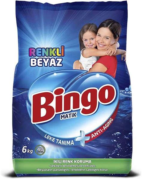 Bingo Matik Konsantre Eko Renkli Beyaz 6 Kg Ofisegetirelim