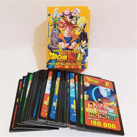 Box De Cartas Dragon Ball Super Batalla De Los Dioses MercadoLibre