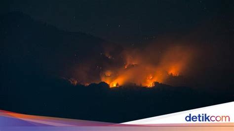 Lokasi Sulit Pemadaman Manual Di Gunung Lawu Karanganyar Dihentikan