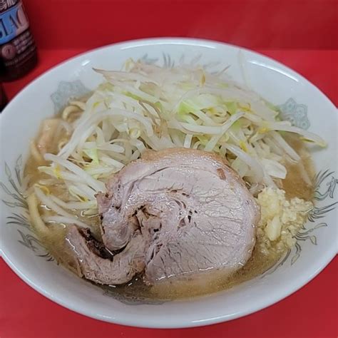 『小 麺13 豚1枚 ヤサイ少なめ ニンニク少し』ラーメン二郎 一橋学園店のレビュー ラーメンデータベース