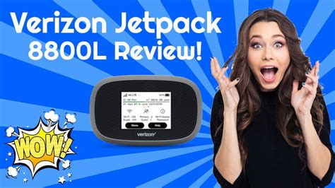 Verizon Jetpack Mifi 8800L Honet Review YouTube