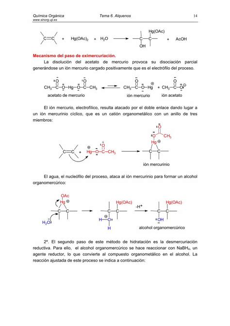 Pdf Tema 6 Alquenos Estructura Isomerí