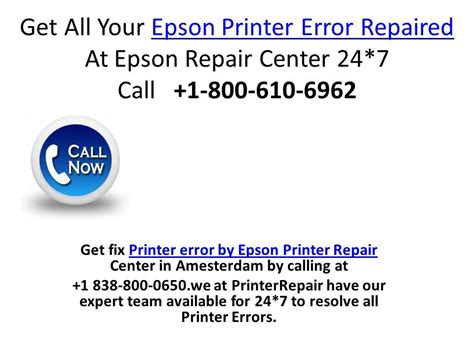 Get All Your Epson Printer Error Repaired At Epson Repair Center 247