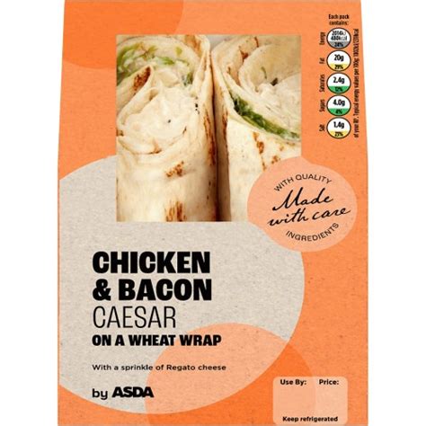 ASDA Southern Fried Chicken Triple On A Wheat Wrap Compare Prices