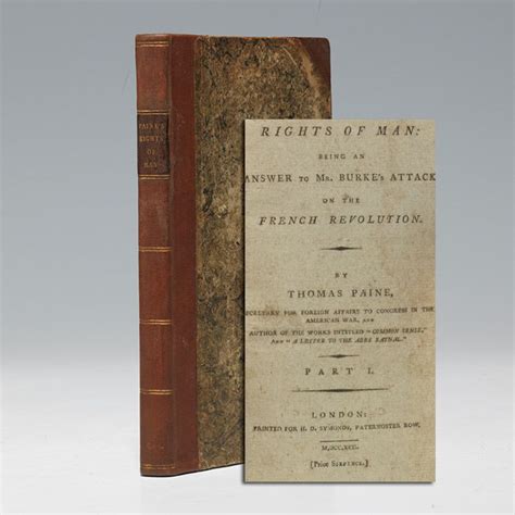 Thomas Paine Rights Of Man Thomas Paine American Author Personal