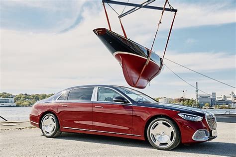 Mercedes Maybach Creates Unique Yacht Inspired S Class To Celebrate