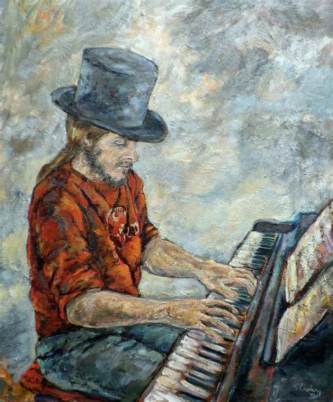 Piano Man Painting By Jean Groberg Fine Art America