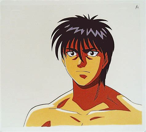 Hajime No Ippo Fighting Spirit Ichiro Miyata Anime Production Cel Ebay