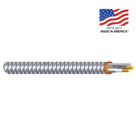 Southwire Duraclad 25 Ft 122 Solid Steel Bxac Armored Cable 55274921