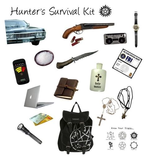 Hunters Survival Kit Inspired By Supernatural Survival Survival