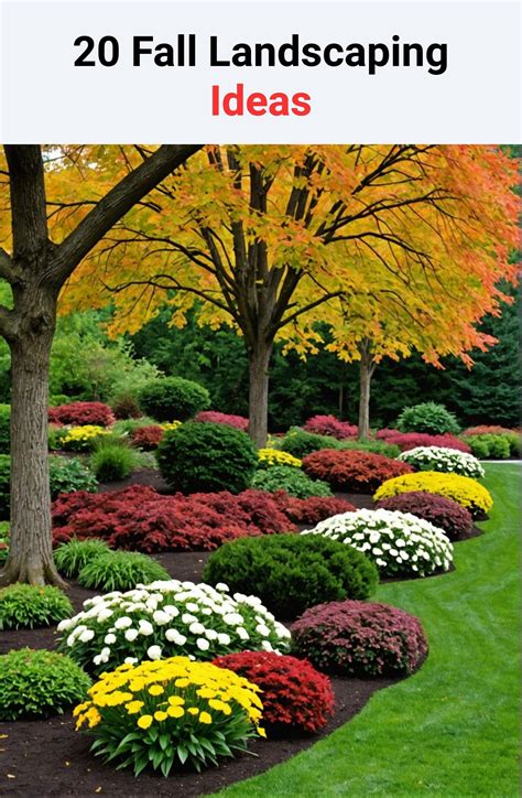 20 Fall Landscaping Ideas - Toolz Geek