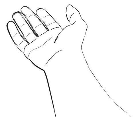 Hand Reaching Out Drawing at GetDrawings | Free download