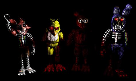 TJOC R Animatronics. No Background Edition by MrSparkyBOY on DeviantArt