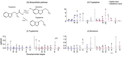 Quantification Of Biogenic Amines And Their Precursors Across The