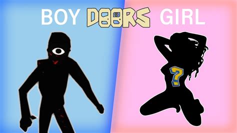 All Roblox Doors Characters As Girls And Boys Gender Swap Youtube