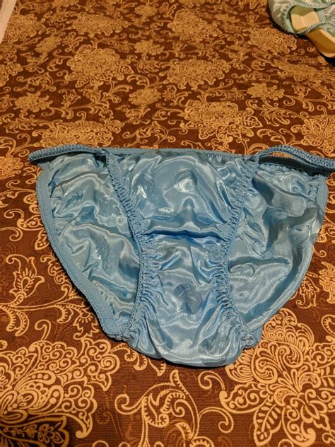 Vintage Joe Boxer Satin String Bikini Panties Size 8 EBay